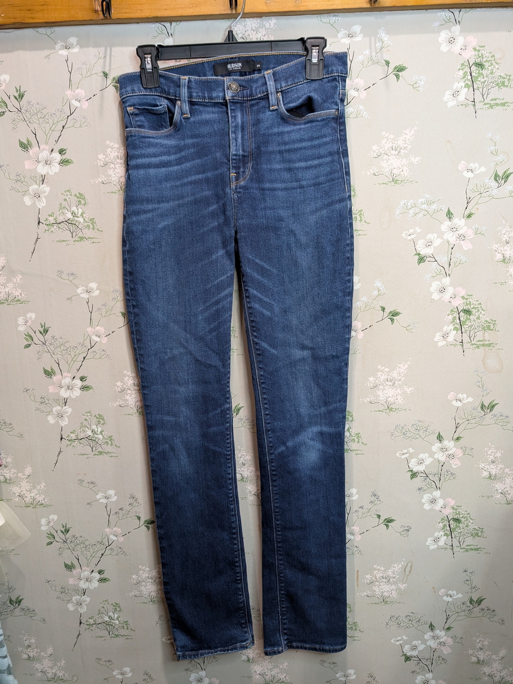 Hudson Jeans Slim Skinny in Mid Indigo